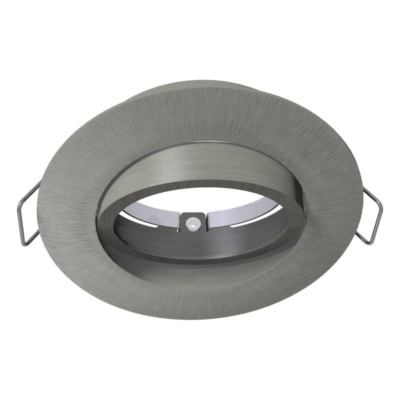 EVN 830013 Deckeneinbauleuchte Edelstahl rund schwenkbar Einbaudurchmesser: 68 mm