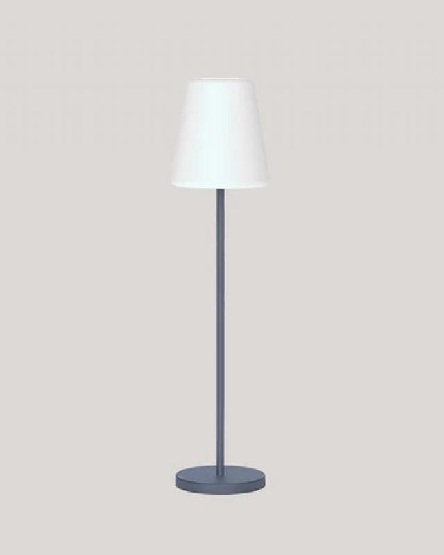 New Garden LOLA SLIM 120 Outdoor Stehlampe RGBW - farbiges und warmweißes Licht - anthrazit Akku USB Fernbedienung, 120 cm hoch