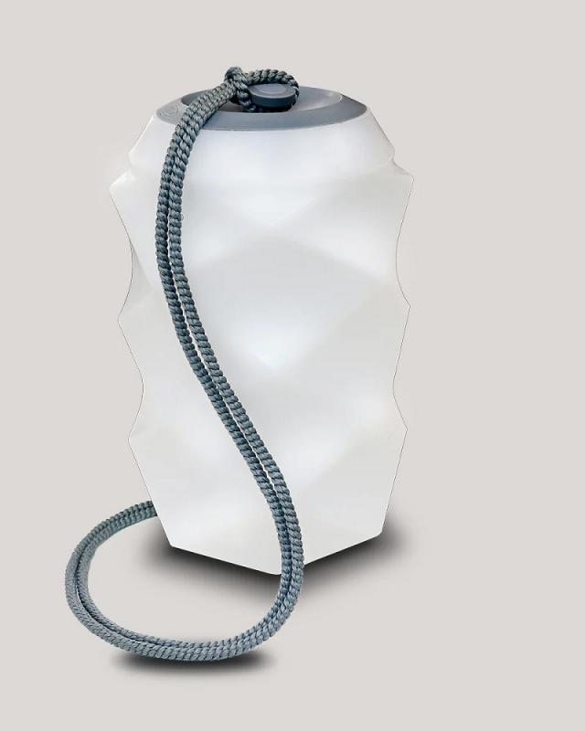 New Garden BITA mobile LED Hängeleuchte weiss/grau Akku RGB