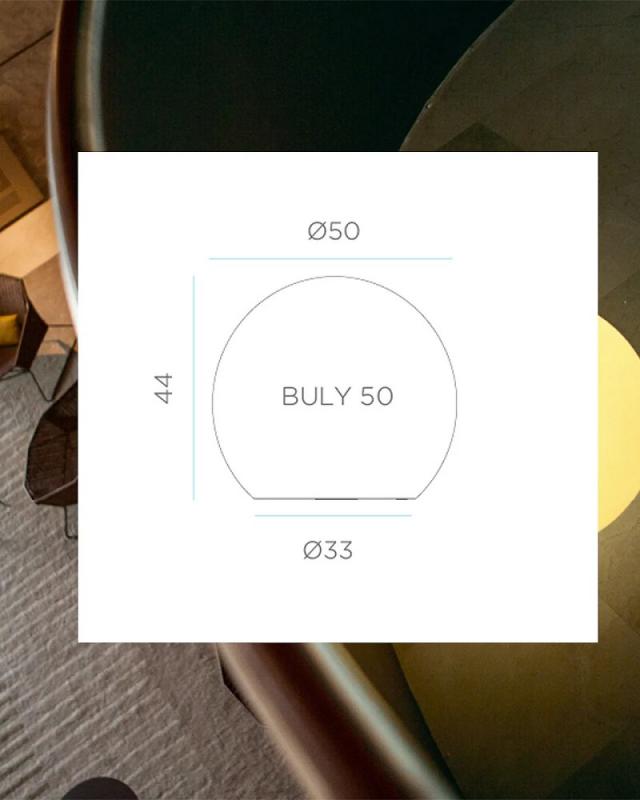 New Garden BULY 50 LED-Lichtkugel weiss IP20 230 Volt Kabel mit Stecker & Schalter- warmweißes Licht ø50 x 44 cm für Innen