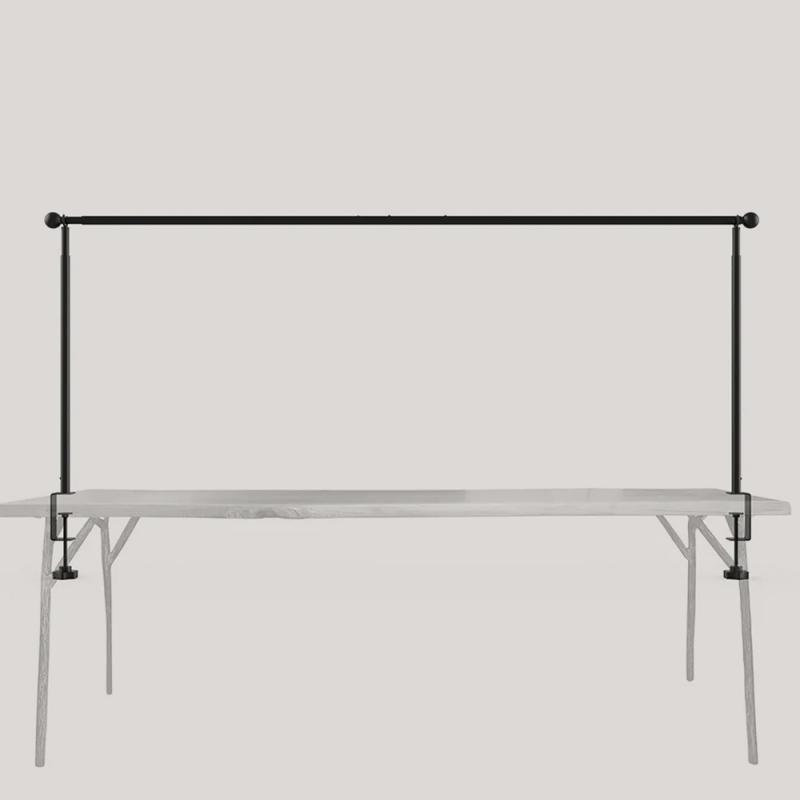 New Garden Ausziehbare Tischschiene für Girlanden. Outdoor oder Indoor ohne Installation - Verstellbare Tischbefestigung