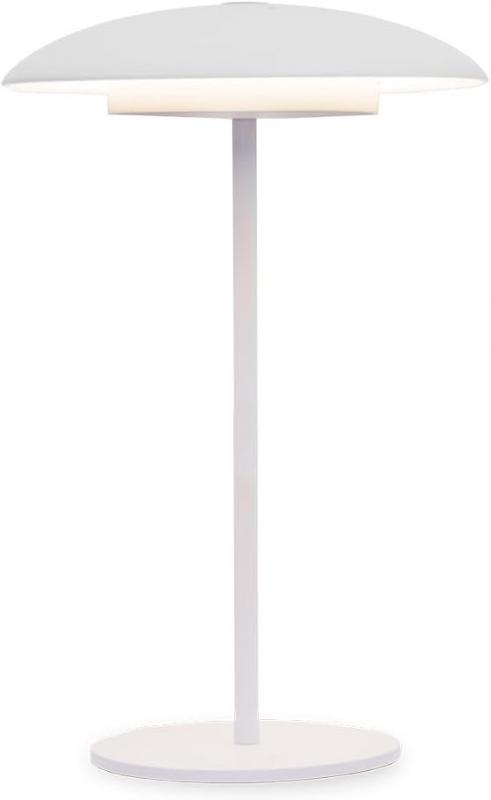 New Garden SARDINIA 30 Tischleuchte In&Out Akku dimmbar IP44 in weiß - warmweißes Licht