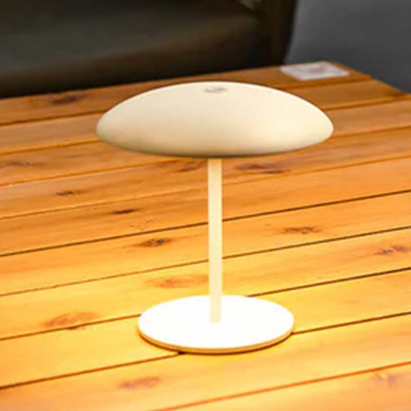 New Garden SARDINIA 30 Tischleuchte In&Out Akku dimmbar IP44 in weiß - warmweißes Licht