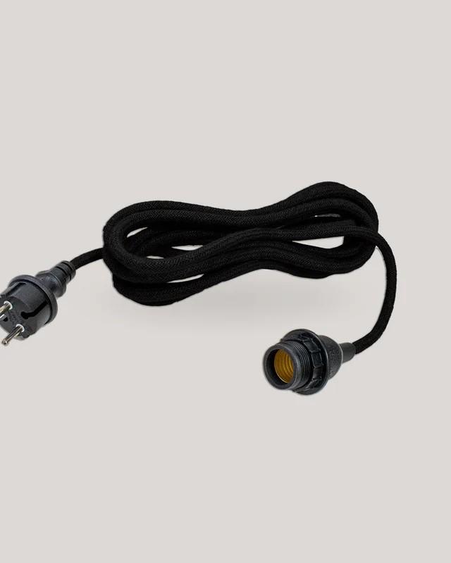 New Garden CALABARDINA PENDELLEUCHTE MIT KABEL und E27 Fassung Durchmesser: 30 cm, IP44 Sanftes Weiß