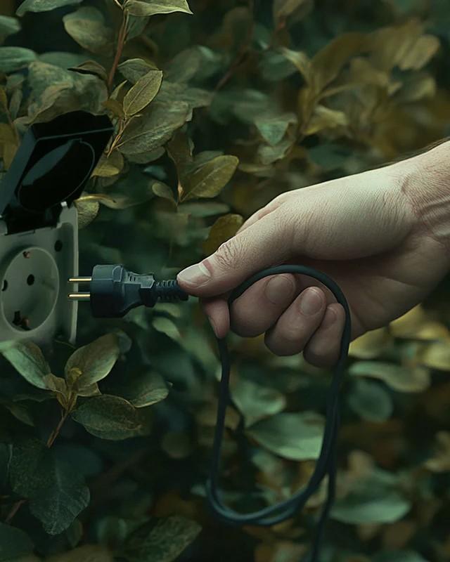 New Garden CALABARDINA PENDELLEUCHTE MIT KABEL und E27 Fassung Durchmesser: 30 cm, IP44 Sanftes Weiß