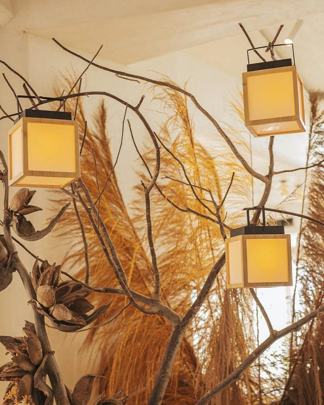 New Garden VEGA LANTERN KABELLOSE TRAGBARE LATERNE Akku Tischleuchte für Innen & Außen IP44