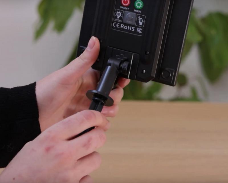 New Garden 10er Jute Lichterkette MARO IP44 mit Solapanel 5M lang, warmweißes Licht mit 10 Schirmchen