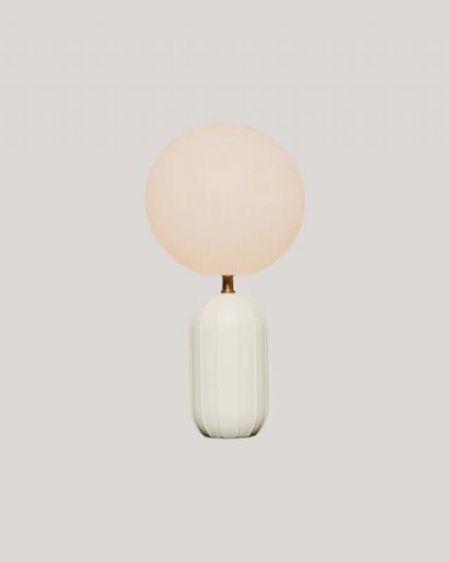 New Garden Monica 50 Akku Tischleuchte in Dünenbeige In&Out IP54 mit Fernbedienung und Tunable White Lichtfarbe