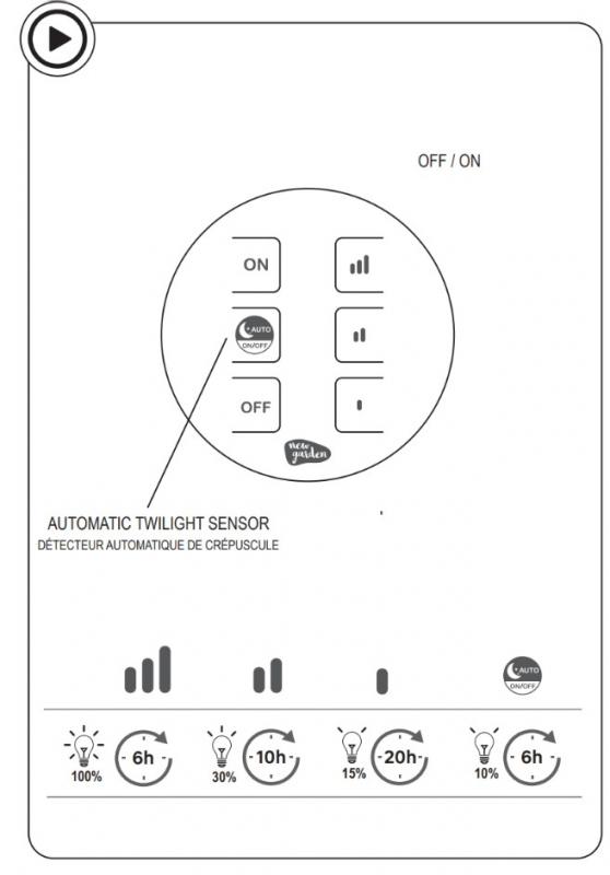 New Garden SOLAR-TISCHLAMPE RACHEL 45 in Oliven Grün In&Out IP65 mit Fernbedienung und warmweiße Lichtfarbe