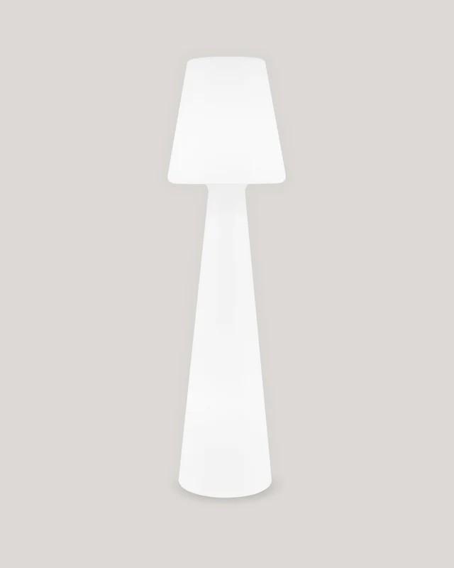 New Garden Riesige repräsentative Lola 200cm Design-Stehleuchte für aussen und innen IP65, warmweißes Licht