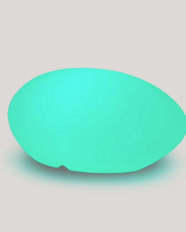 New Garden PETRA 60 Leuchtender Stein Dekorationsobjekt in weiss 230V