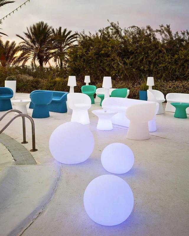 New Garden BULY 20 Solar Gartenkugel mit farbigem, weißem oder warmweißem Licht - IP65, Ø 20cm