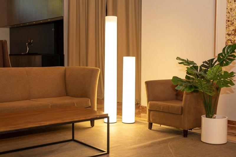 New Garden Zylindrische Stehlampe Fity 100 warmweiss