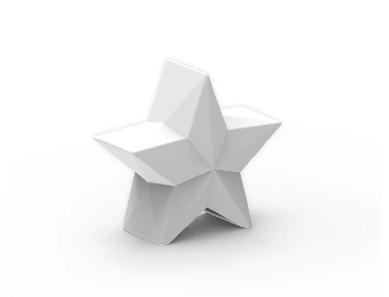 NOVA 60 Großer dimmbarer leuchtender Stern RGBW Akku Fernbedienung Weiß Innen New Garden