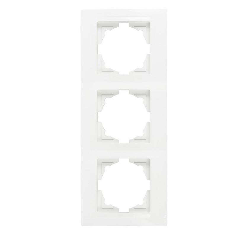 Günsan Moderna 3-fach Rahmen Senkrecht Weiss