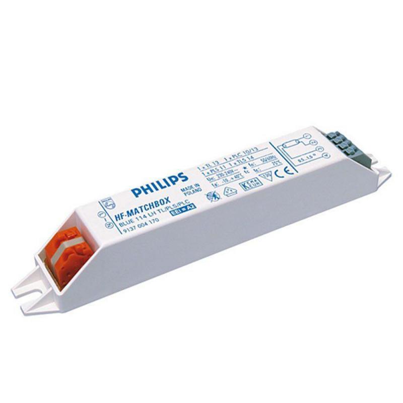 Philips HF-M BLUE 114 LH EVG – elektronisches Vorschaltgerät für TL / PL-S / PL-C Lampen (230–240V)