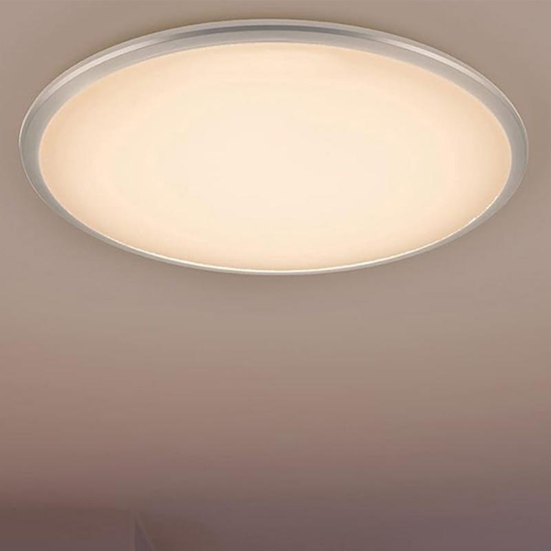 Philips myLiving LED Deckenleuchte Twirly  sehr helle 1700lm weißer Diffusor und grauer Ring