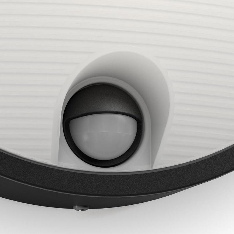 Philips myGarden IR LED Außenwandleuchte Yarrow Schwarz  Bewegungsmelder