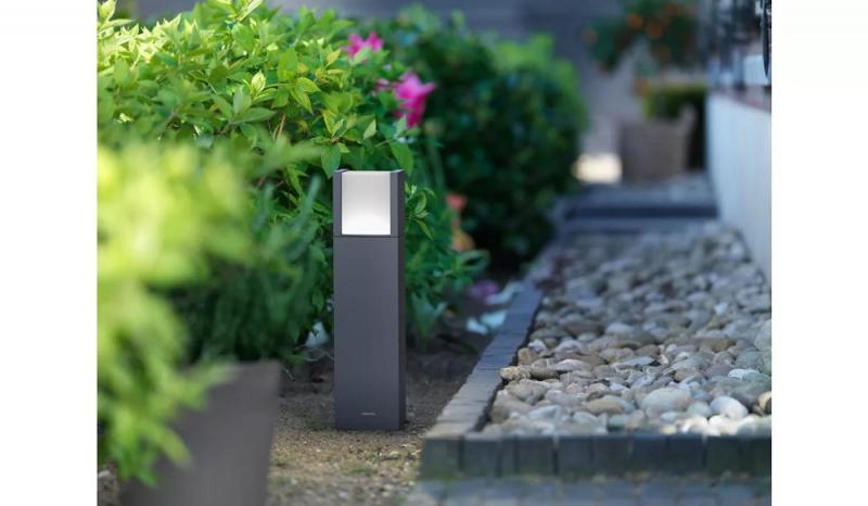 Philips LED Wegeleuchte Arbour in Anthrazit 6W IP44 mit neutralweißem Licht