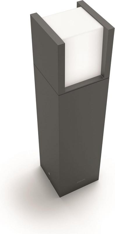 Philips LED Wegeleuchte Arbour in Anthrazit 6W IP44 mit neutralweißem Licht