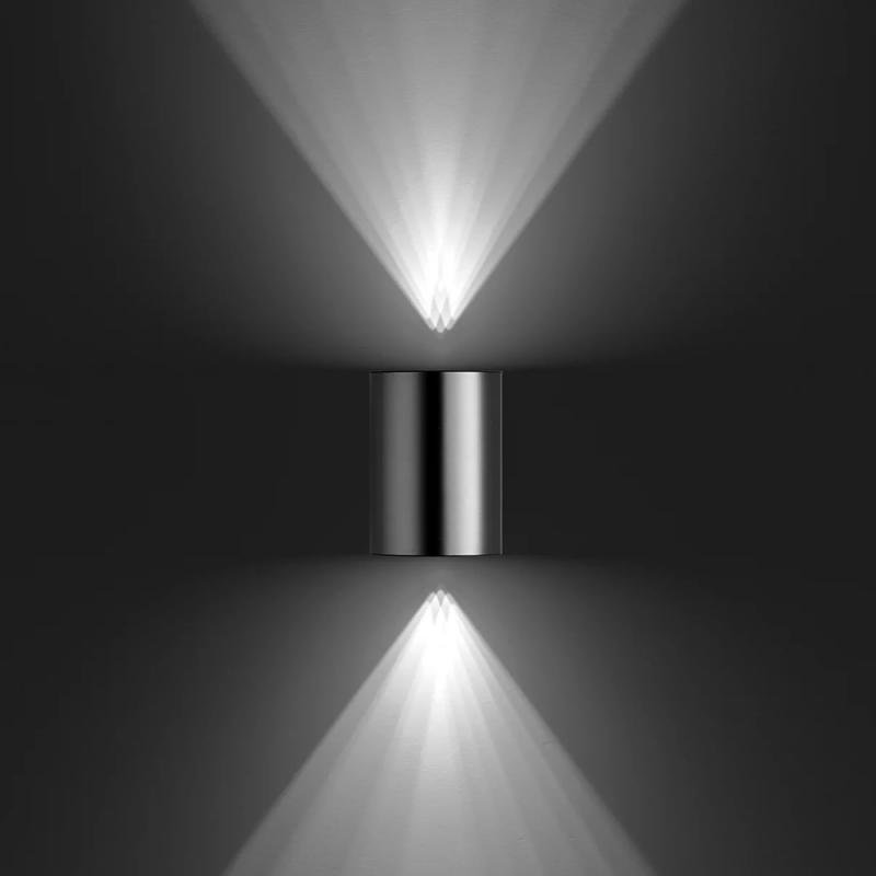 Philips myGarden LED Außenwandleuchte Buxus  Edelstahl up&down Licht