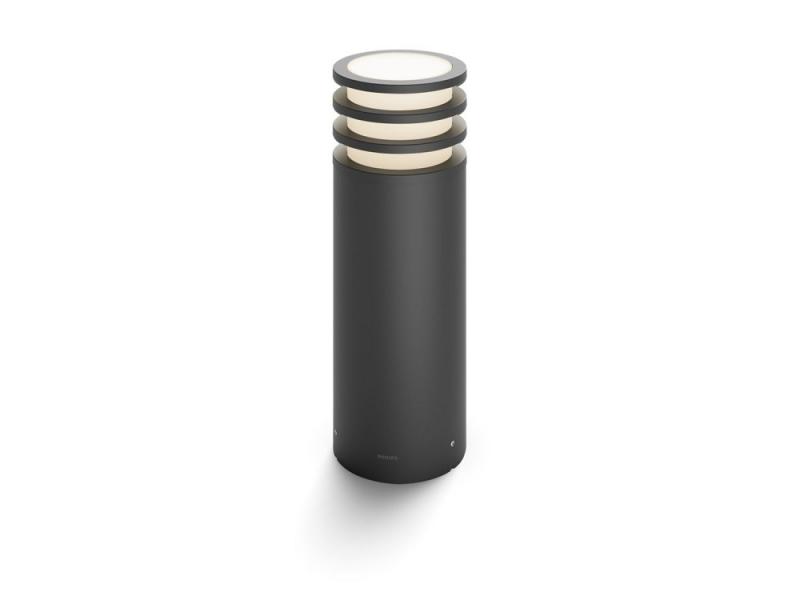 Philips Hue Lucca LED Sockelleuchte für Außenbereich White & Color Ambiance 1100lm IP44