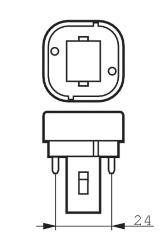 Philips G24d-3 CorePro PLC 2-Pin LED Lampe 8.9W wie 24W 4000K neutralweiß für KVG/VVG