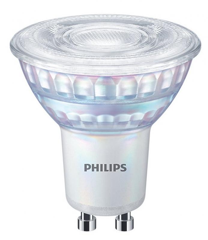 Philips CorePro LED Spot GU10 LED 3W wie 35W dimmbar Glas 4000K universalweißes Licht