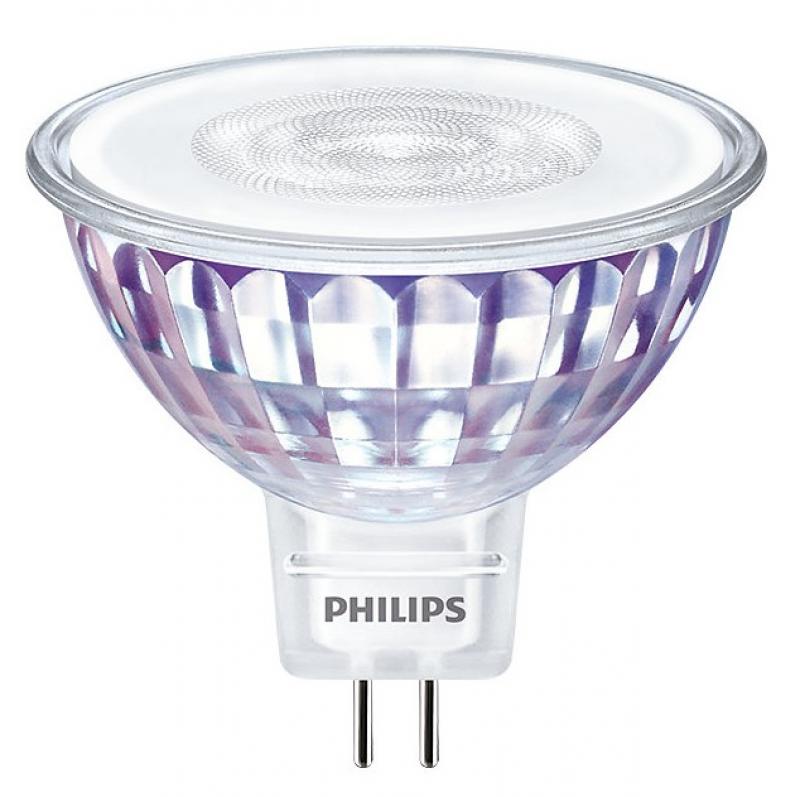 10er Sparset Philips GU5.3  CorePro LED Strahler MR16 36° Abstrahlwinkel 7W (50W) warmweiss Glas