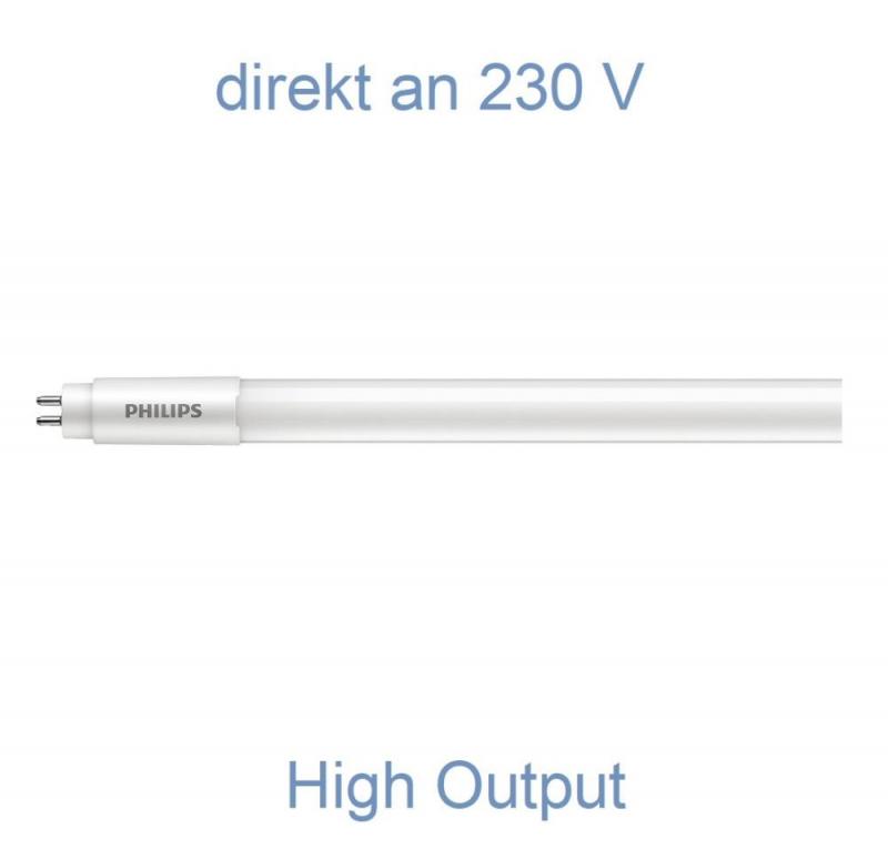 150cm G5/T5 Philips MASTER LEDtube LED Röhre HO 26W 3900lm 6500K tageslichtweiß aus GLAS AC direkt an Netzspannung 230 V