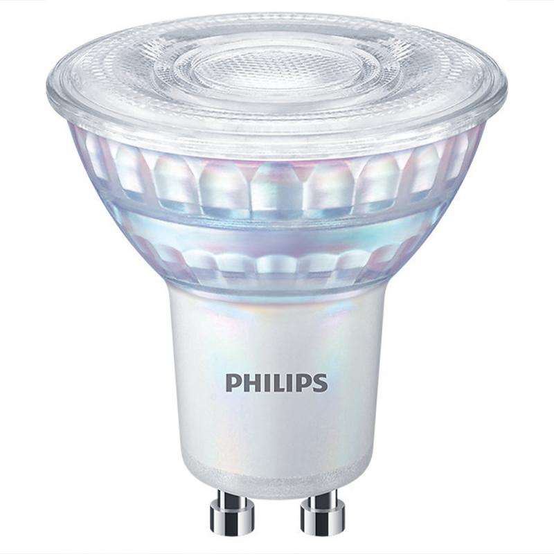 Philips GU10 MASTER LED Spot Value 5,5W wie 80W 2700K 36° DimTone dimmbar für gemütliche Wohnraum Akzentbeleuchtung 90Ra hohe Farbwiedergabe