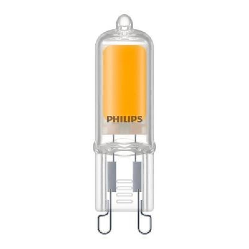 Nur noch angezeigter Bestand verfügbar  Philips CorePro LED G9 Capsule 2W warmweißes Licht wie 25W Strahler