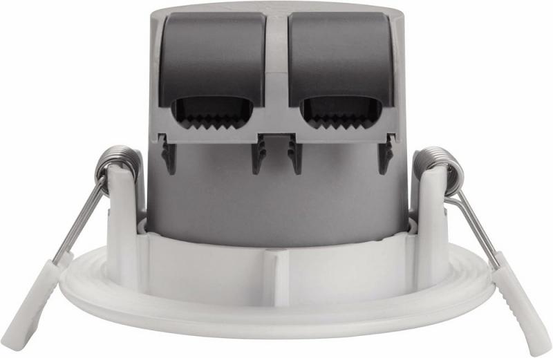 Philips Dive LED-Einbaustrahler IP65 rund weiß Einbau-Durchmesser 70mm, Einbautiefe 15mm, 2700K warmweißes Licht dimmbar