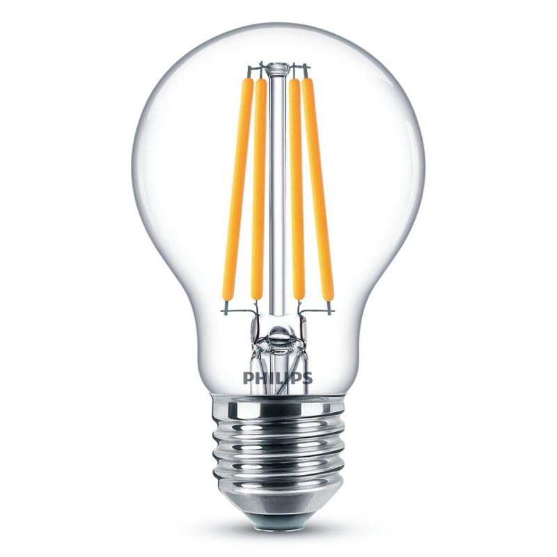 PHILIPS E27 LED Filament Lampe 8,5W wie 75W 4000K neutralweißes Licht