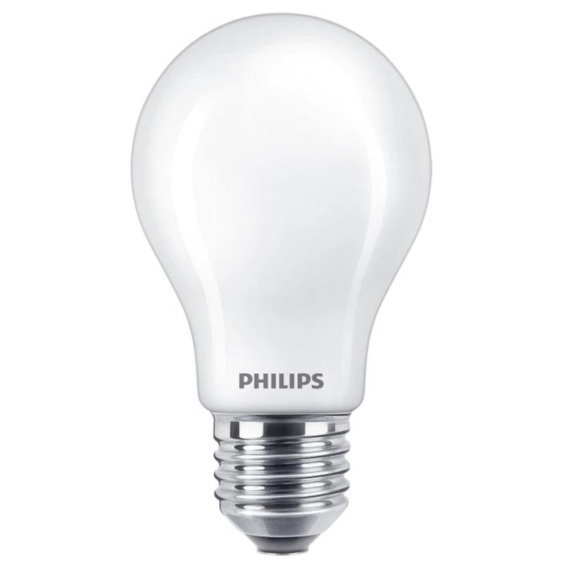 PHILIPS E27 LED Lampe Classic 7W wie 60W kaltweißes Licht Milchglas