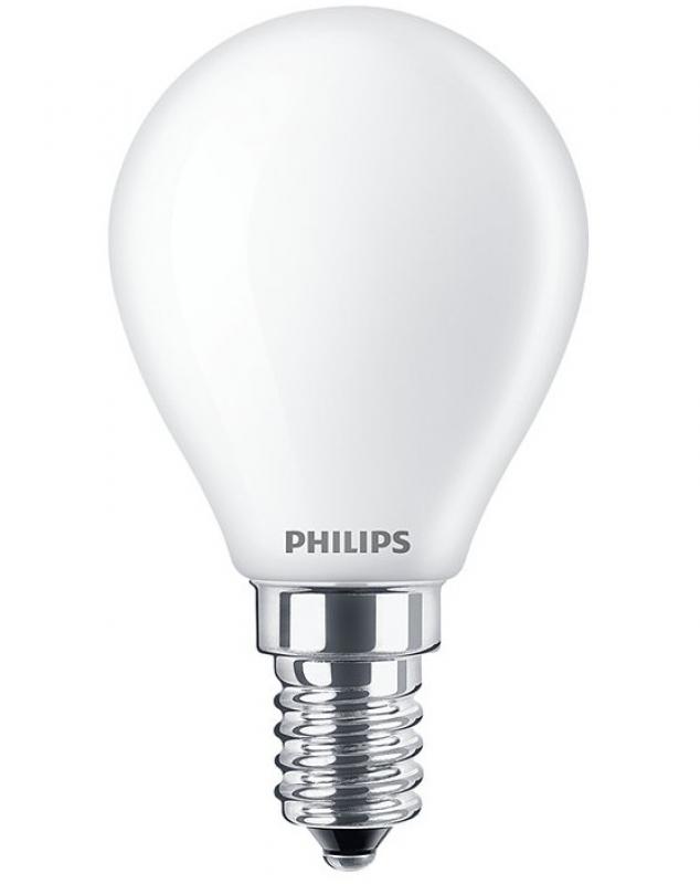 Philips LEDClassic E14 Tropfen 4.3W wie 40W opalweiß mattiert warmweißes Licht