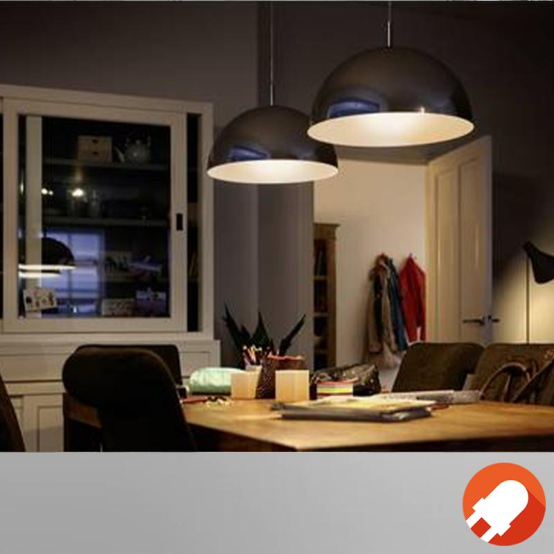 6er-Sparpack PHILIPS E27 LED Glühbirnenform opalweiss gefrostet 8W wie 60W blendfreies warmweisses Licht 2700K