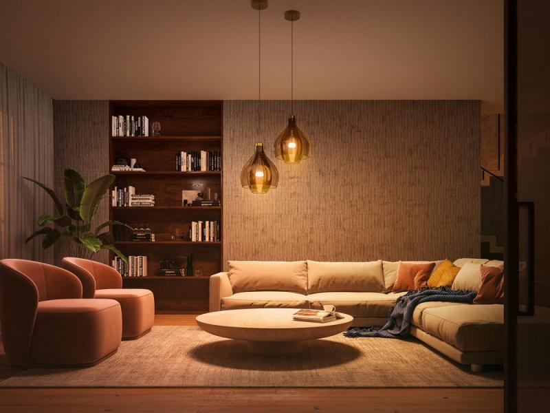 Philips Hue White & Color Ambiance E27 LED Lampe 8,1W wie 75W - RGBW dimmbar - hell mit 1100 Lumen