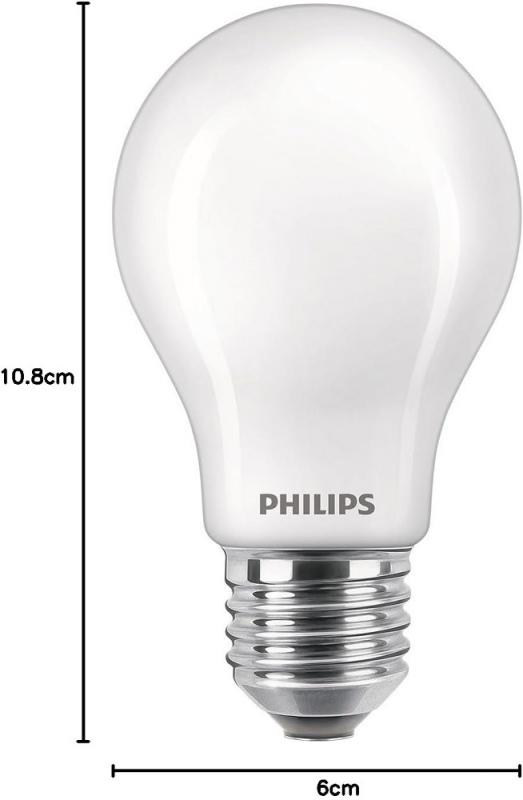 PHILIPS LED Leuchtmittel E27 10,5W = 100W WarmGlow dimmbar mit 2 Lichtfarben