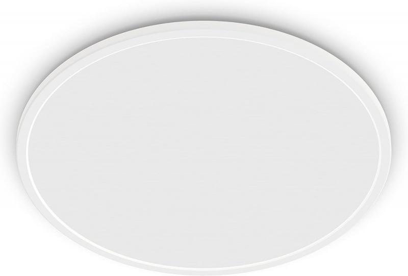 Philips SuperSlim SceneSwitch LED-Deckenleuchte 22W 2000 lm 2700K warmweiß Ø430 mm weiß 3-stufig dimmbar