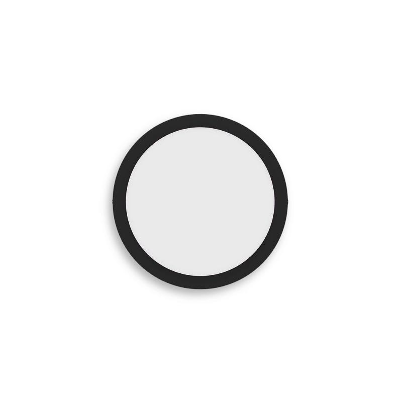 Philips Einbauspot Magneos Slim Surface DL252, 12W, schwarz, 2700K warmweißes Licht