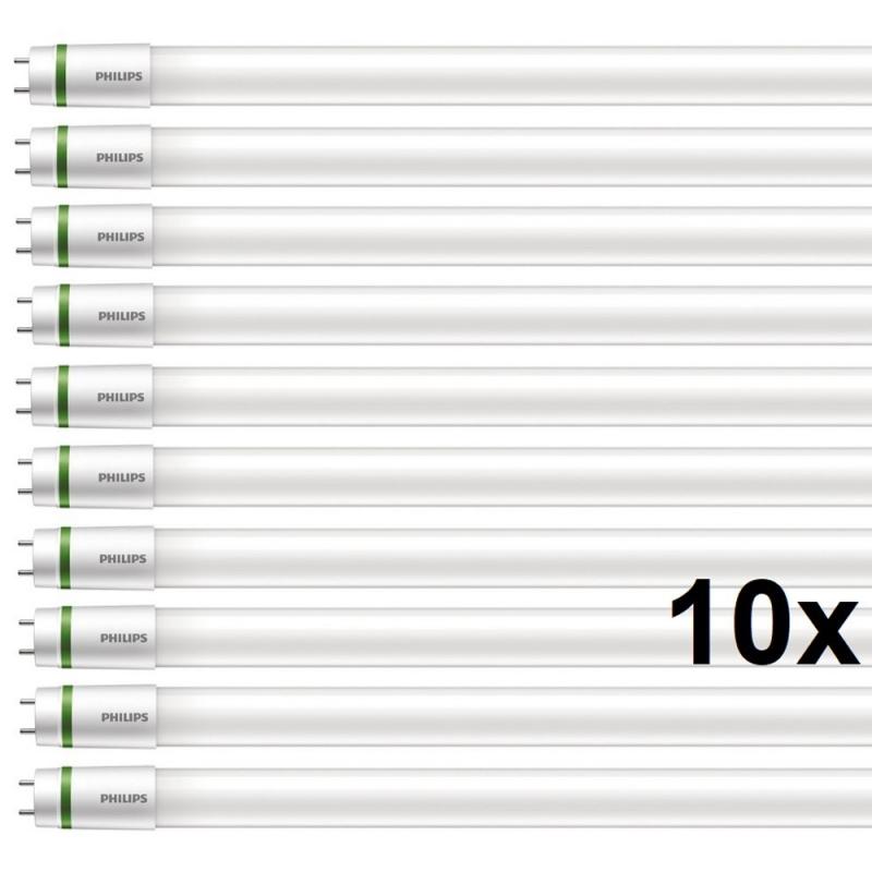 10 x 150cm Philips G13 T8 MASTER Ultra Efiziente LED Röhre UE 20W 3700lm 4000K neutralweiß KVG/VVG GLAS