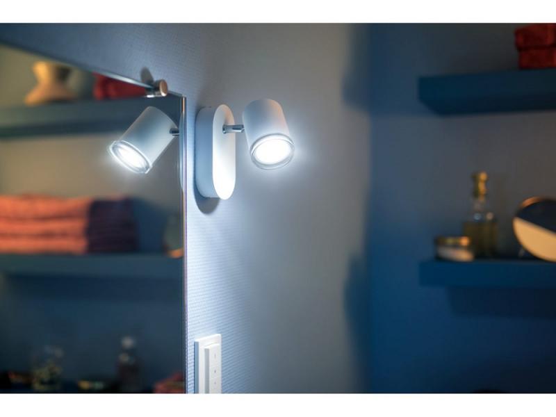 Philips Hue LED-Spot 1er Adore inkl. Dimmschalter Weiß