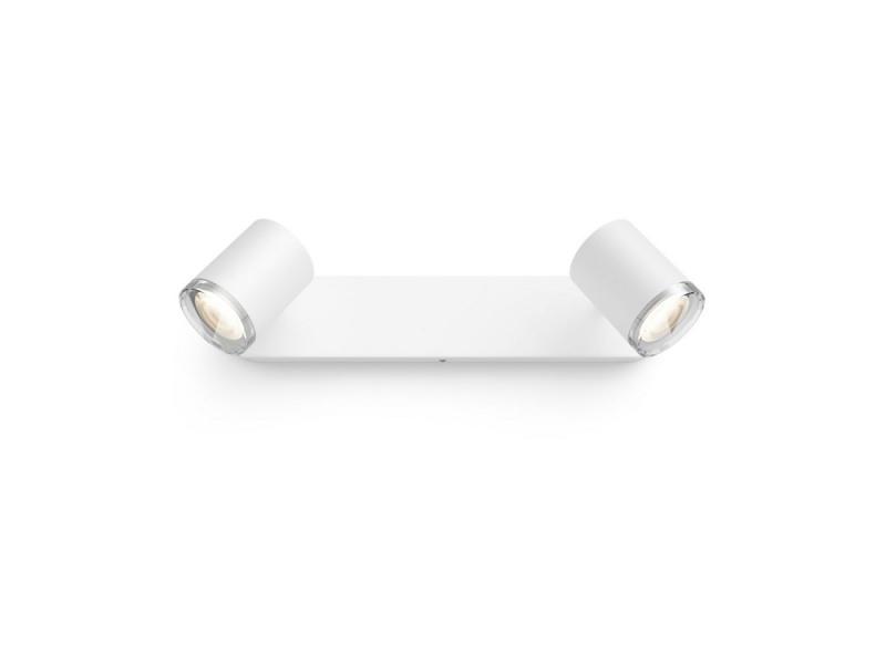 Philips Hue LED-Spot 2er Adore inkl. Dimmschalter Weiß - Badezimmer Strahler  - BT