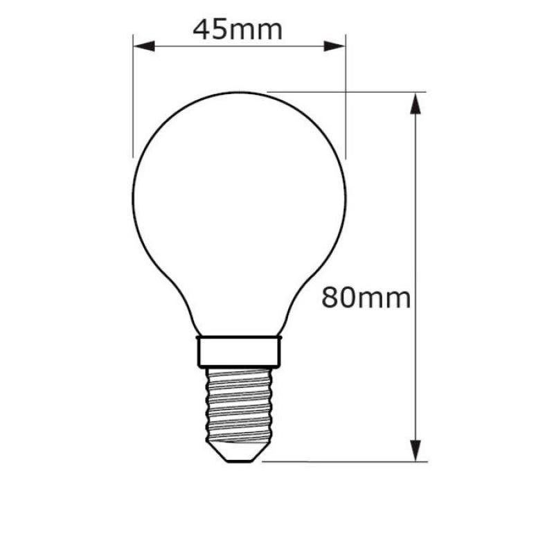 PHILIPS E14 LED Tropfenlampe klar 6,5W wie 60W warmweisses Licht