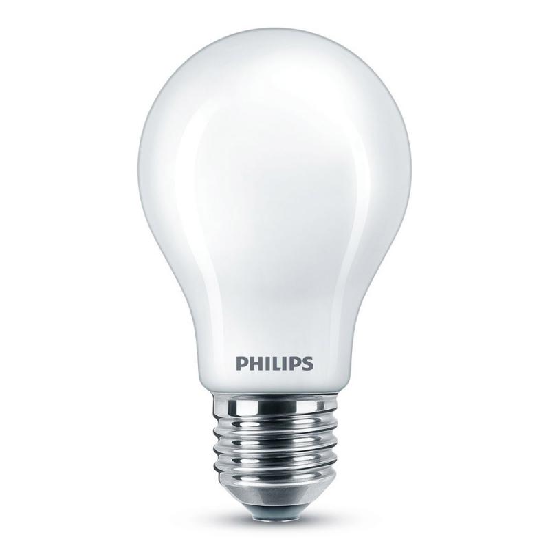 PHILIPS E27 LED Leuchtmittel 8,5W wie 75W warmweißes Licht blendreduziert opalmattiert