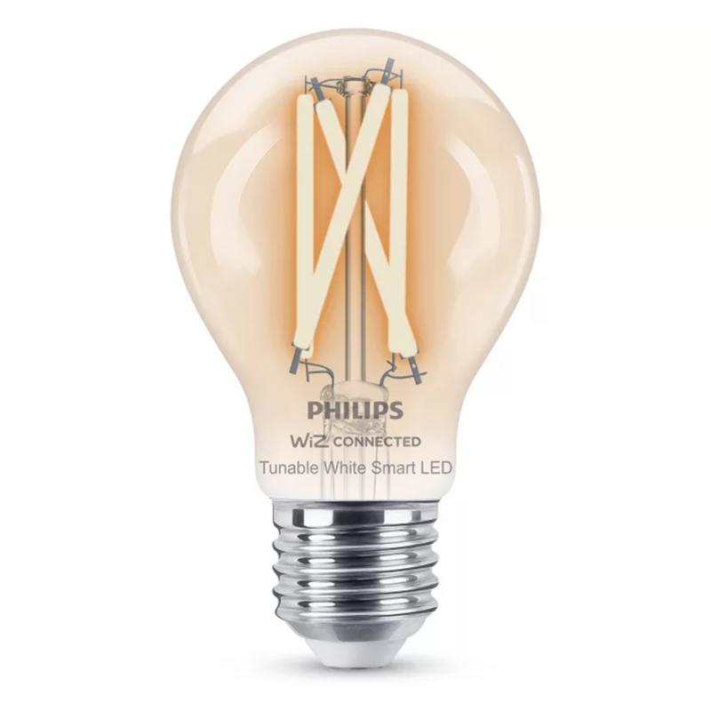 Philips WIZ  E27 Smart Filament Lampe warm- bis kaltweiße Licht 7 W (entspr. 60 W)