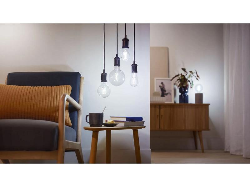 Philips WiZ Smart LED-Filament ST64 E27 7W wie 60W 806lm 2700–6500K dimmbar Matter
