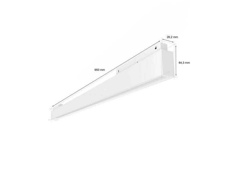 Philips Hue Perifo  Lineare Lightbar weiß