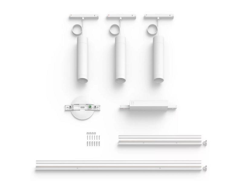 Philips Hue White & Color Ambiance Pendelleuchte Perifo 3-flammig Perifo RGBW multicolor Licht